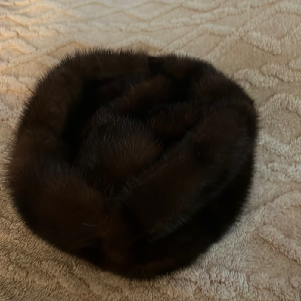 Russian mink hat.